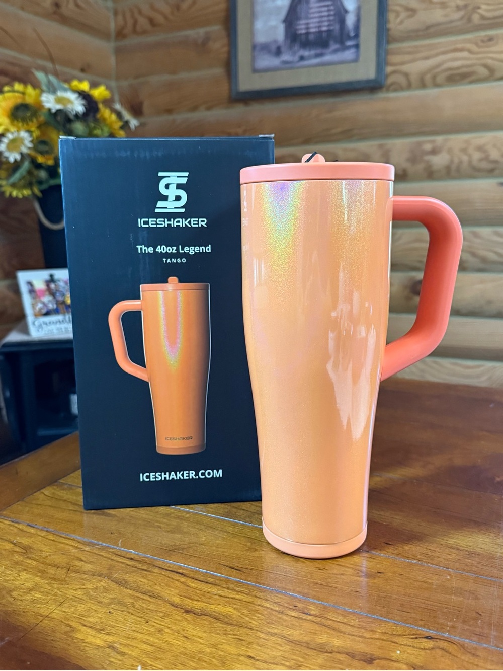 TANGO IceShaker 40oz Legend Series Shaker Tumbler • easy to clean • LEAKPROOF